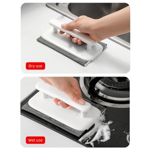Household Window Groove Cleaning Brush Seam Door <b>Gap</b> Windows Slot Corner Scouring Cloth Glass Cleaning Tools - Product Image 3