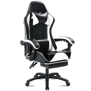 Ergonomik Recliner döner büyük koltuk Sillas Gamer bilgisayar oyun sandalyesi yeni tasarım özel deri asansör sandalye ofis mobilyaları
