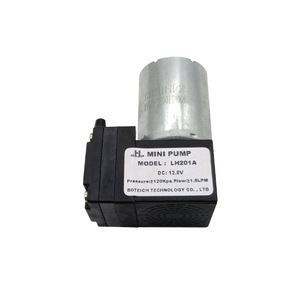 ปั๊มลมขนาดเล็ก 12V 120Kpa ปั๊มไฟฟ้าไดอะแฟรมแบบใช้คู่สำหรับน้ำและอากาศสำหรับเครื่องปั๊มนม - Product Image 4