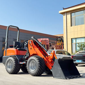 Gratis pengiriman kecil 4x4 roda penggerak pemuat roda Mini kompak pemuat roda kebun kebun Grapple Wheel <span class=keywords><strong>Loader</strong></span> dengan lampiran - Product Image 1