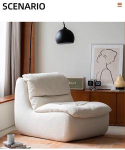 Hot Sale Single Leisure Fabric Sofa Vacuum Compressed Couch Set for Living Room <strong>Furniture</strong> for Apartment or Hotel - Product Image 3