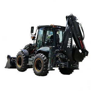 Minicargadora Retroexcavadora China 4 en 1 con Ruedas Grandes 4x4, Servicios de Personalización y Repuestos - Product Image 2