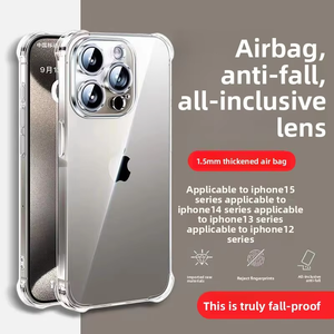 <span class=keywords><strong>Coque</strong></span> de Téléphone Mobile Personnalisée de Luxe Anti-choc en TPU Transparent Mignonne pour <span class=keywords><strong>iPhone</strong></span> 17 – Vente en Gros Funda Capa de Celular - Product Image 1