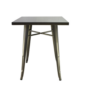 <span class=keywords><strong>Tolix</strong></span>-mesa de Metal para comedor, SM-T1101, mesa de comedor para restaurante - Product Image 2