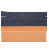 Panneaux acoustiques modernes en mousse de polyuréthane 100 % sur mesure Yuan Yuan C3-09, insonorisants, ignifuges, orange et noir, pour enregistrement