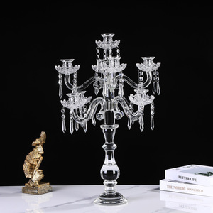 Support de Bougie Transparent Portable pour Centre de Table – Idéal pour Festivals, Événements, Fêtes et Mariages – Excellent Rapport Qualité-Prix - Product Image 1