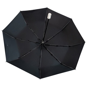 Three-fold Cartoon Red Nose Black Rubber Sunscreen Rain <b>Umbrella</b> for Female Manufacturers Spot Wholesale Printing - Product Image 1