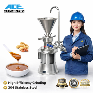 Heavy Duty Stainless Steel Electric Colloid Mill Machine Industrial Automatic Grinding for Sesame Sauce Soy Milk Jam Production - Product Image 5