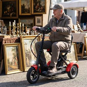 Trottinette Électrique Auto-Équilibrée Abordable et Économique pour Adultes avec Tableau de Bord Clair, Idéale pour les Visites des Marchés de Dimanche - Product Image 1