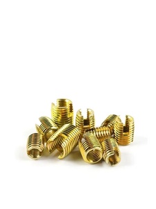 Thép không gỉ Tự Khai thác ỐNg Lót vít tay áo M4 bên trong và bên ngoài răng rãnh Nut cho ép nhựa moldin - Product Image 4