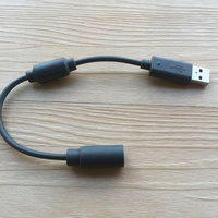Câble adaptateur USB pour manette Xbox 360, convertisseur filaire compatible avec la manette Xbox 360, câble de conversion