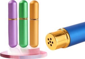 5ml bơm lại nhôm hương liệu Ống hít Ống chăm sóc cá nhân mũi hít với vật liệu cổ áo thủy tinh - Product Image 5