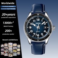 Montre à quartz SKMEI 9232 2026 avec date unique, accessoire de chronométrage pour guide touristique, itinéraire de visites et suivi des activités des visiteurs