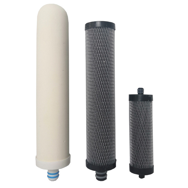 3 Stages Stainless Steel SU304 Water Filter Purifier Replacement Cartridge Kit