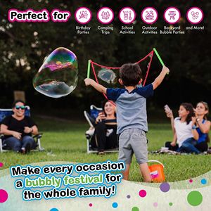 Lucky Toys, Nuevos Juguetes para Hacer Burbujas Gigantes Gran actividad para cumpleaños y recuerdo de fiesta. Solución para Burbujas Gigantes, Juguetes para Niños al por Mayor - Product Image 3