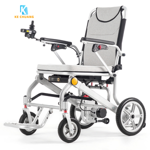 Frenado preciso Estacionamiento preciso Torneado suave Viaje conveniente para personas discapacitadas Silla de ruedas eléctrica de aleación de aluminio - Product Image 1