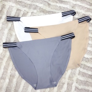 FINETOO, nuevo diseño, bragas sin costuras para mujer, <span class=keywords><strong>calzoncillos</strong></span> sexys de seda helada, ropa interior suave cómoda para mujer, <span class=keywords><strong>calzoncillos</strong></span> femeninos - Product Image 4