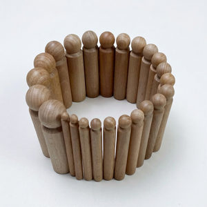 Juego de 24 Punzones de Madera SUNTOOLS/STIPL de Formas Irregulares para Hacer Pulseras, Herramientas de Joyería - Product Image 1