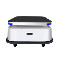 Sasis AGV F65 150KG Desain Modular SDK Terbuka ROS2 Navigasi Laser SLAM untuk Pengembangan Robot Kustom