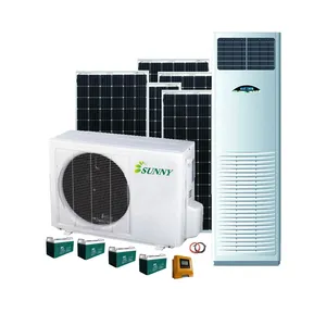 Aire acondicionado solar 100% OEM, fabricante 4USUNNY, montado en la pared, tipo 24000btu 100%, acondicionadores de aire solares