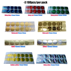 <span class=keywords><strong>Adesivi</strong></span> Termici in Rotolo Fai-da-Te, Carta Bianca per Stampa, per Sigilli in Rilievo e Loghi, 45mm 50mm - Product Image 2