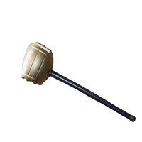 Marteau en plastique JSJM pour borne d'arcade KING of the HAMMER, pièces de jeu jaune rouge noir, prise US