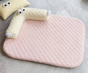 Factory Cooling Dog Bed for <b>Cats</b> Dog Mat Bed Calming Pet Bed Cushion Washable Dog Sofa Bed Summer Breathable Cooling Dog Bed - Product Image 3