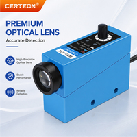 BZJ-211 Sensor fotoeléctrico para detección de marcas de color Salida NPN DC10-30V Sensor de marcas de color