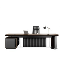 Bureau évolutive ergonomique contemporain avec échelle, finition grain de bois, scellement à la colle thermofusible, durable, écologique, prêt pour villa