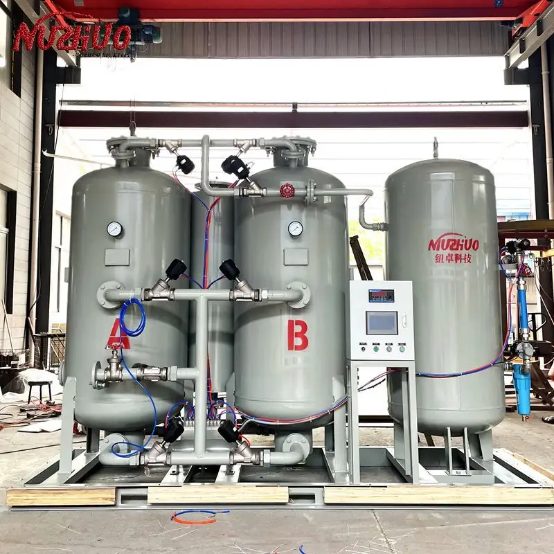 NUZHUO Advanced Gas Generation Equipment Nitrogen High Purity 97%-99.999% PSA Nitrogen Generator