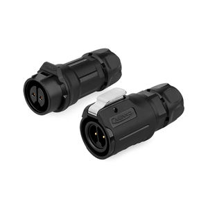 CNLINKO防水M1610A丸型コネクタPBTプラスチック2ピンオスメスプラグソケットLEDストリップライトオートバイボート用 - Product Image 5