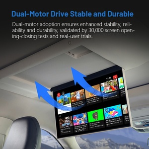 17.3inch in Stereo <b>Speaker</b> IR and FM Rear Seat Entertainment Display With <b>USB</b> Media Support CP294B01R4 17.3inch Ford in - Product Image 5