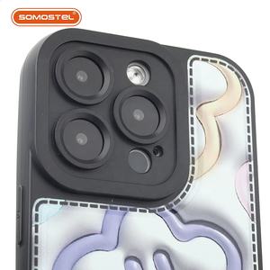 SOMOSTEL – coque de téléphone en TPU, impression 3D, protecteur de téléphone avec protection d'appareil photo pour samsung S22 <span class=keywords><strong>iphone</strong></span> 12 pro max - Product Image 4