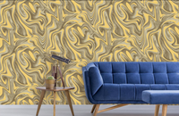 Papier peint mural 3D floral moderne imperméable pour hôtels et lieux de divertissement, rouleaux pour la décoration murale de la maison