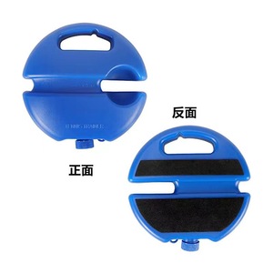 Màu xanh di động quần vợt huấn luyện viên quần vợt tự động đào tạo phục hồi cho người mới bắt đầu làm bằng nhựa bền với cơ sở thuận tiện - Product Image 3