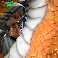 Diskon model naga Tiongkok animatronik Gecai