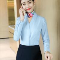 Tenue d'hôtesse de l'air blanche pour femmes : chemise, pantalon, jupe, uniforme d'hôtesse de l'air