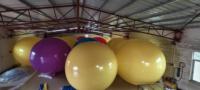 Ballons géants publicitaires personnalisés avec logo, PVC 0,18 mm, marque ZHQQ, 2 kg, prix bas, pour Halloween, la Saint-Valentin, Noël, Pâques