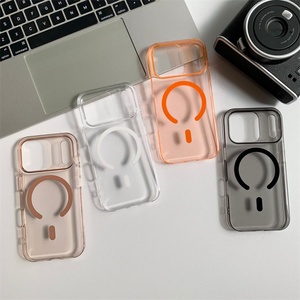 เคสใสสีสันสดใสแบบแม่เหล็กสำหรับ iPhone 17 16 15 14 Pro Max Air - Product Image 1