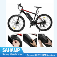Batterie au lithium pour vélo électrique Hailong 36V personnalisée par le fabricant, 10Ah-20Ah, protection BMS, chargeur, cathode LiNiMnCoO2, 1000 cycles