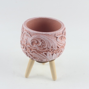 OEM & ODM vasi di <span class=keywords><strong>cemento</strong></span> Bonsai rotondi per interni in <span class=keywords><strong>cemento</strong></span> con decorazioni da giardino fioriere personalizzabili per interni ed esterni <span class=keywords><strong>vaso</strong></span> fioriera - Product Image 5