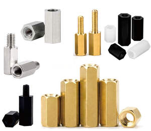 SMT StandOff Noir Argent Or Métal Entretoises En Acier Inoxydable Entretoise En Laiton pour PCB - Product Image 5