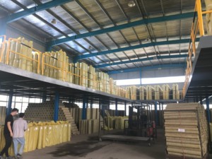 Cách nhiệt 120kg/m3 chống cháy khoáng sản đá len bọc cách điện vỏ ống hơi nước hệ thống đường ống giá - Product Image 4