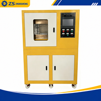 Presse de vulcanisation de laboratoire ZS-406 pour le développement de composés de caoutchouc, les tests de matériaux et la préparation d'échantillons