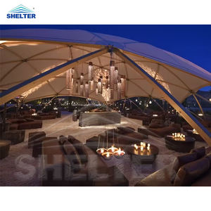 Al Aire Libre de lujo domos Igloo Glamping PVC Cúpula Casa Giodésico Cúpula Geodésica Carpas para Eventos - Product Image 5