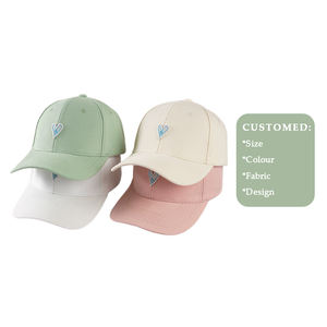 Casquette de baseball de haute qualité avec motif de cœur, logo personnalisé, visière d'extérieur, chapeau de papa à la mode, chapeau unisexe, vente en gros - Product Image 6