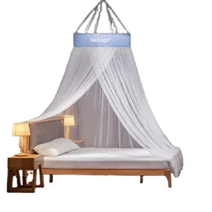 Home Decoration Luxury Cribs Canopies Kids Bed Net Hanging Mosquito Net With Hammock Baby Products