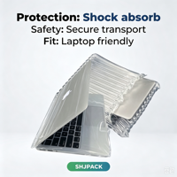Sacs à colonnes d'air de 12 à 16 pouces, pochettes de protection antichoc gonflables pour ordinateurs portables Acer ASUS HP Lenovo