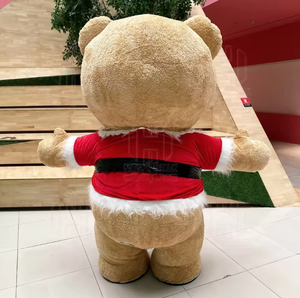 高品質のダンス広告用シロクマのぬいぐるみコスチューム、ショッピングモールのプロモーション広告用 - Product Image 4