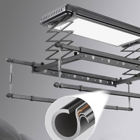 Séchoir à linge électrique commandé par la voix Mijia & Tmall Genie avec fonctions de séchage au vent pour utilisation sur balcon